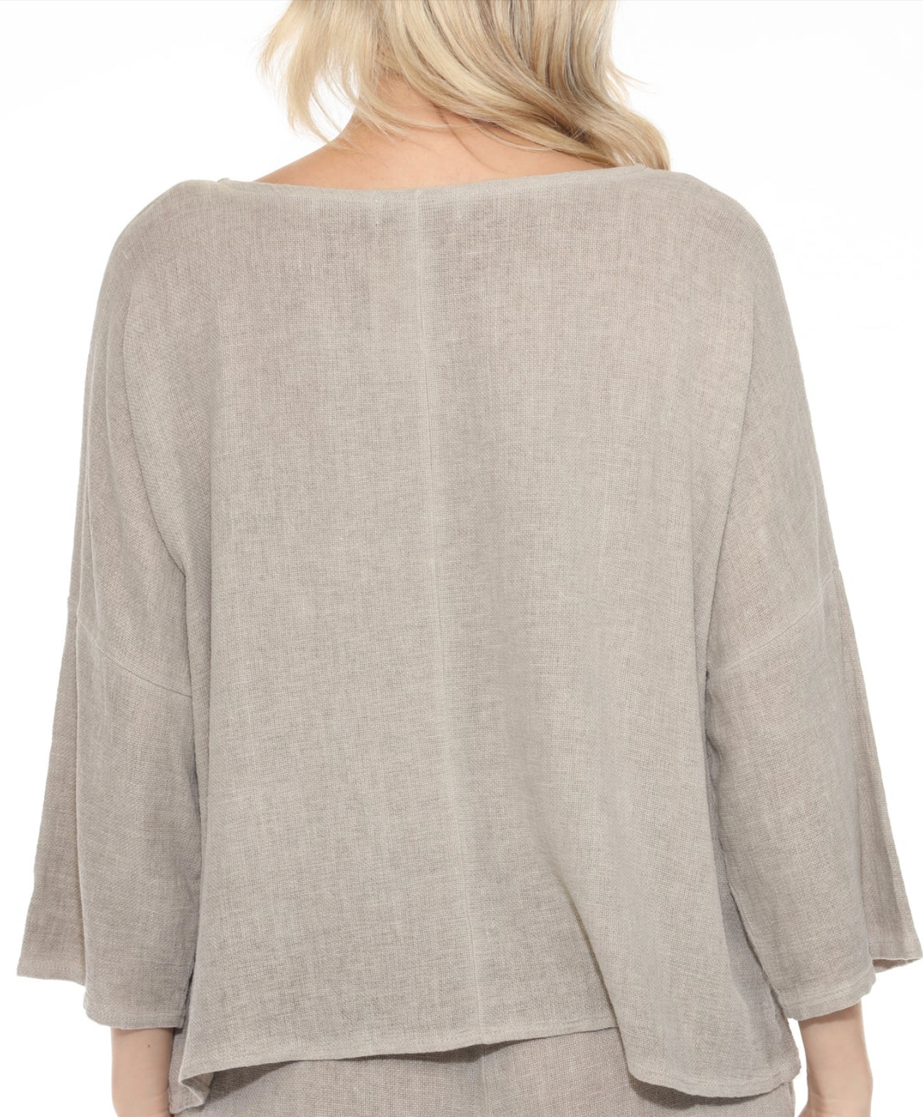 Gianna Gauze 3/4 Sleeve Top