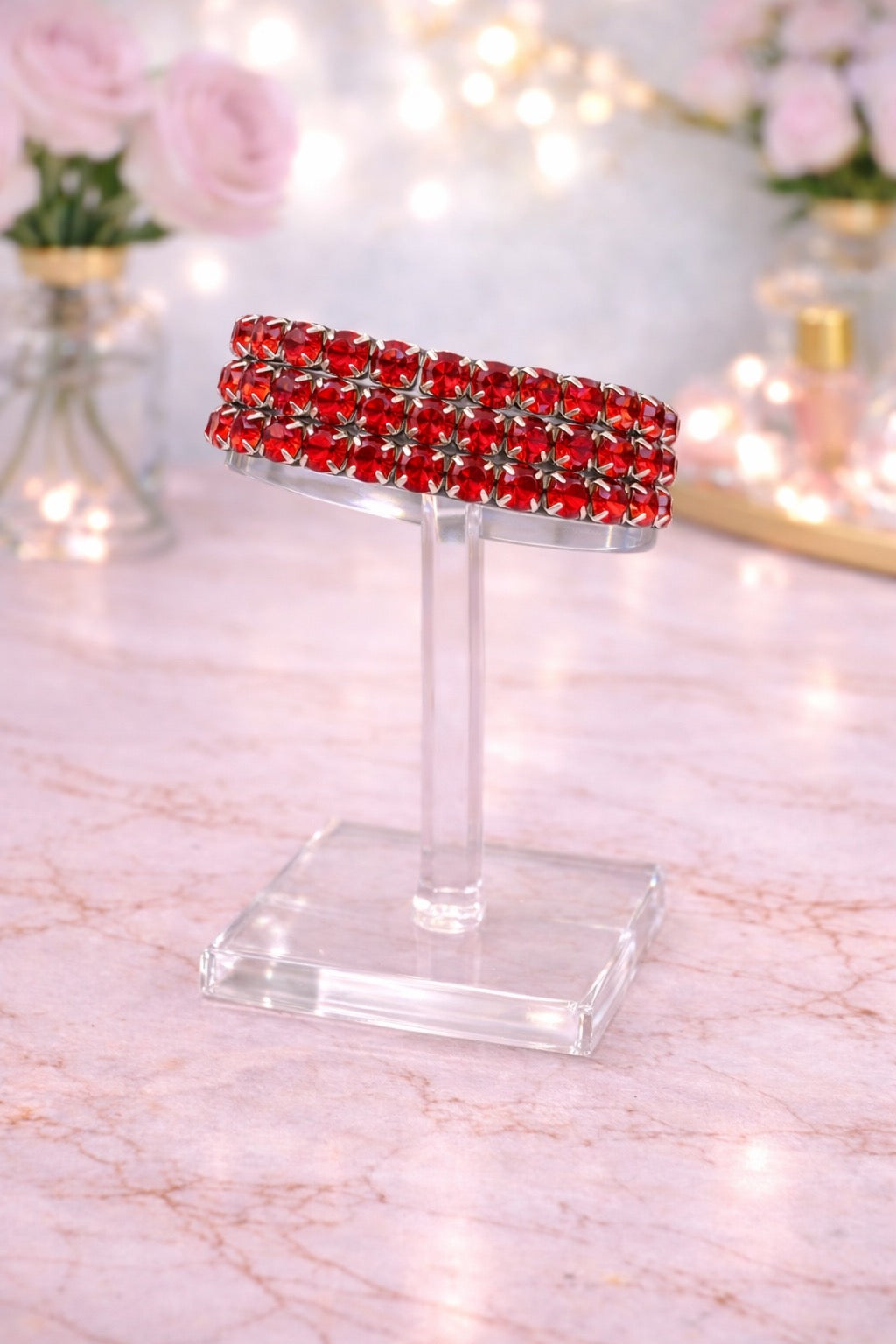 1 Red Crystal Bracelet