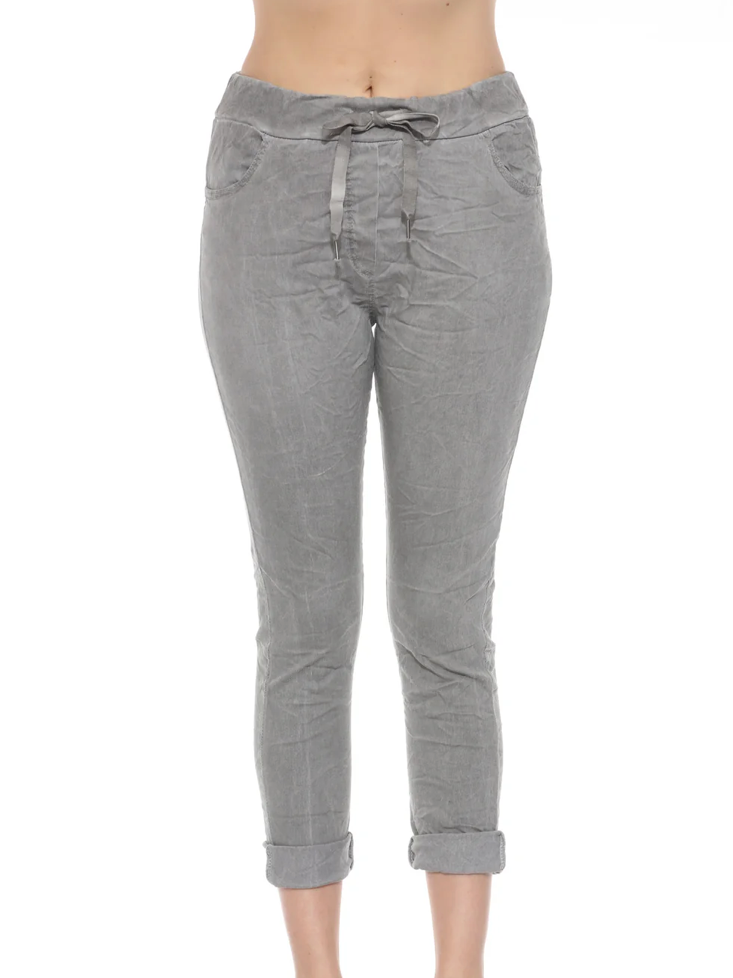 Anna Stretch Pant Grey
