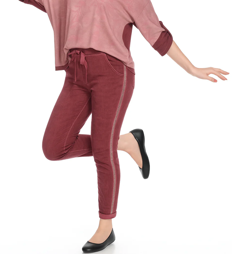 Anna Stretch Pant Red