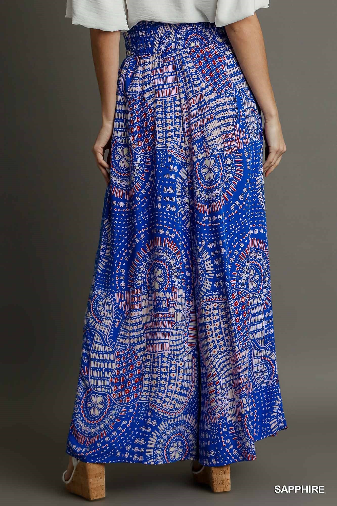 Malia High Waist Pants Sapphire