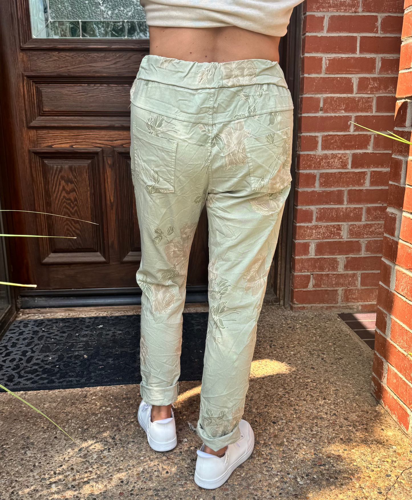 Anna Stretch Pant Green