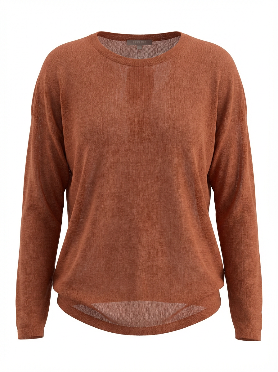 Gloria Heather Rose Stylive Sweater