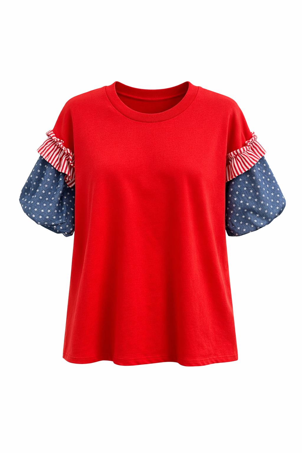 Allie Red, White, and Blue Top