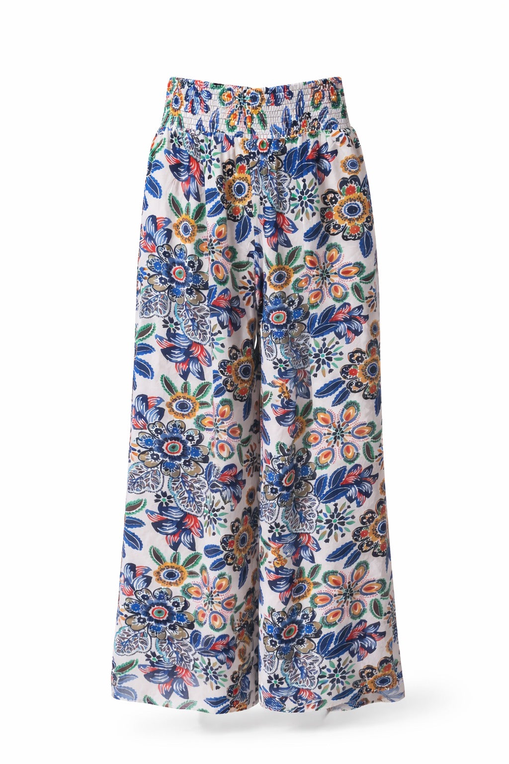 Collin Elastic Smocked Waist Pants