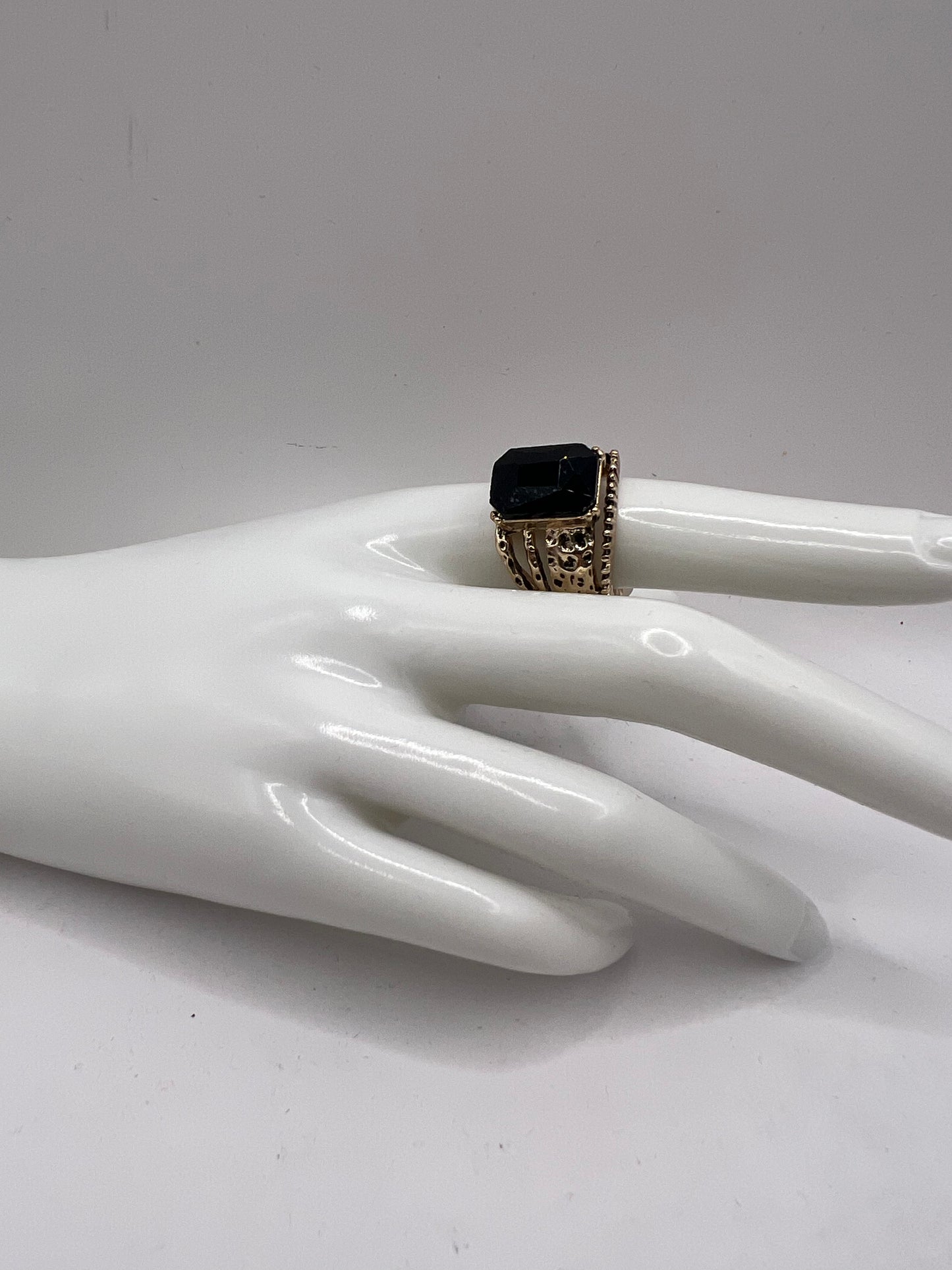 Black Gold Ring