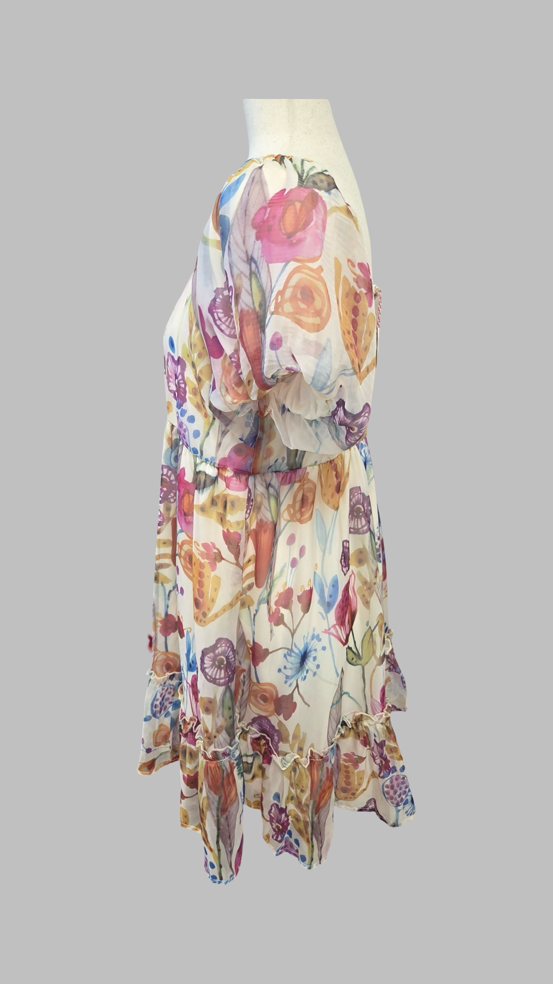 Lila Floral Dress