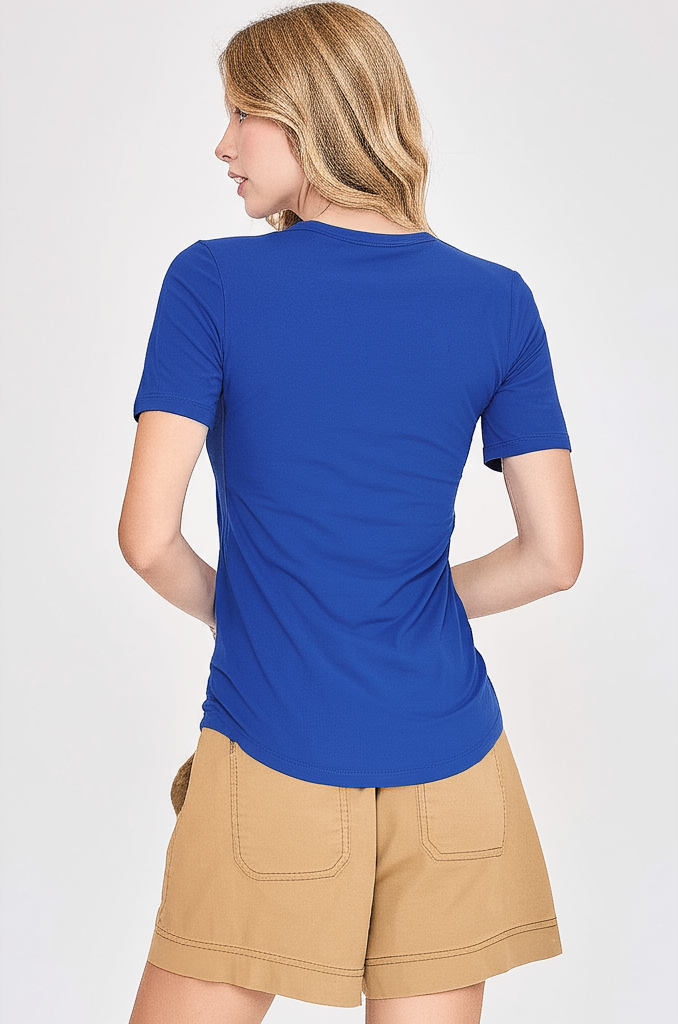 Cara Everyday Tee Sapphire