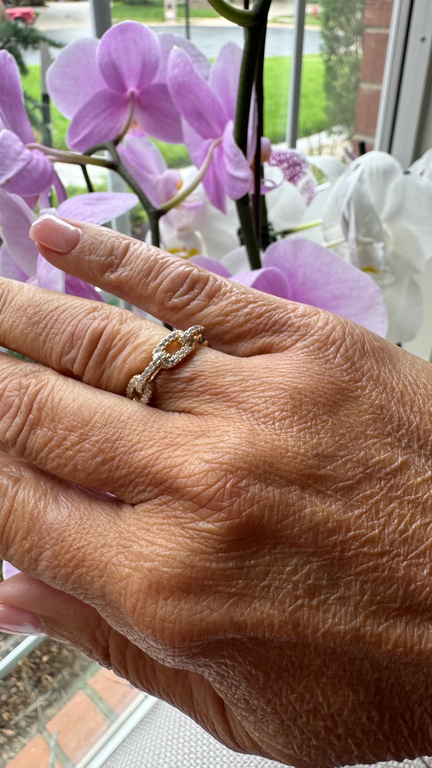 R3 Chain Link Ring Size 6
