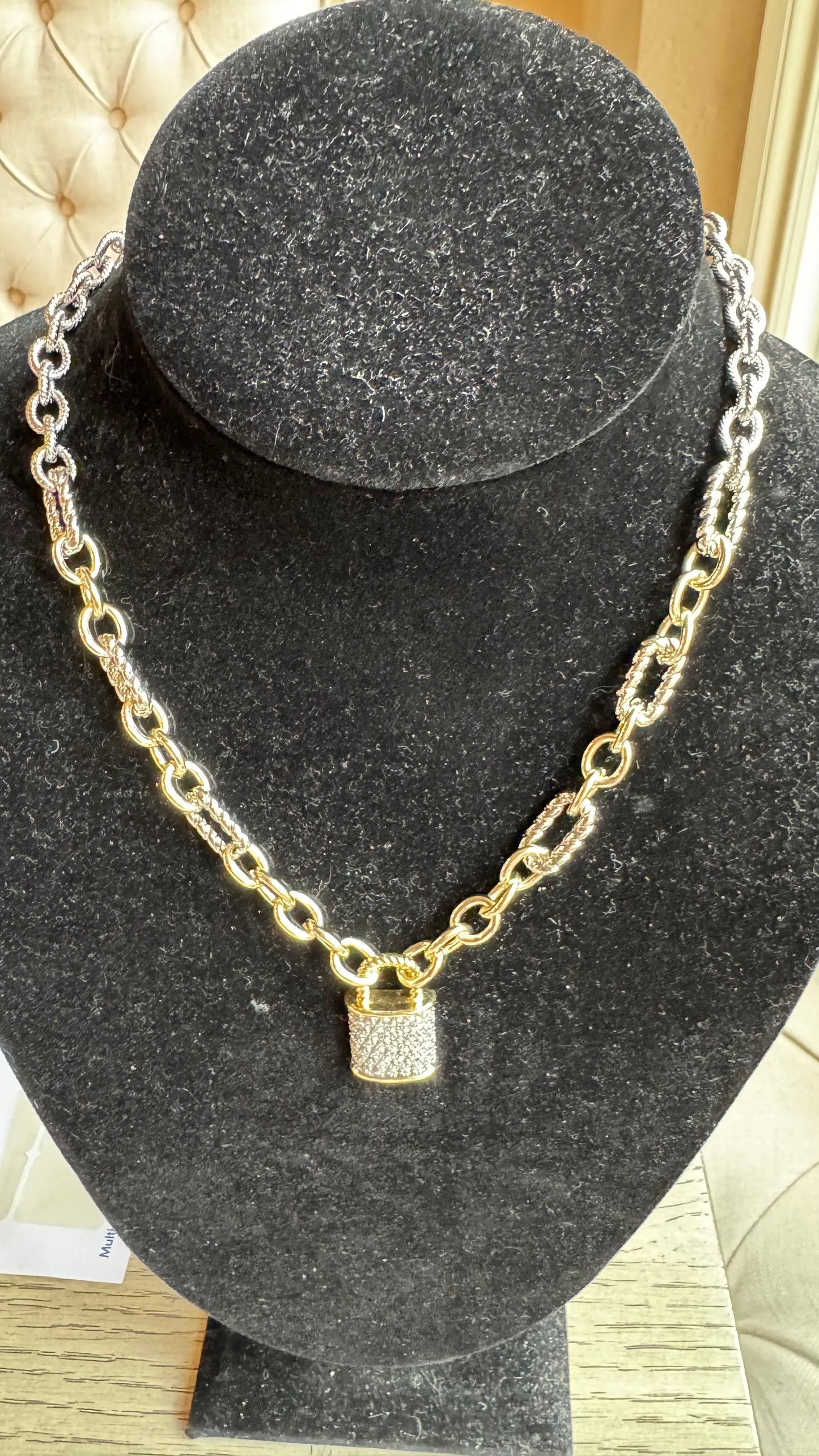 N4 Lock Necklace