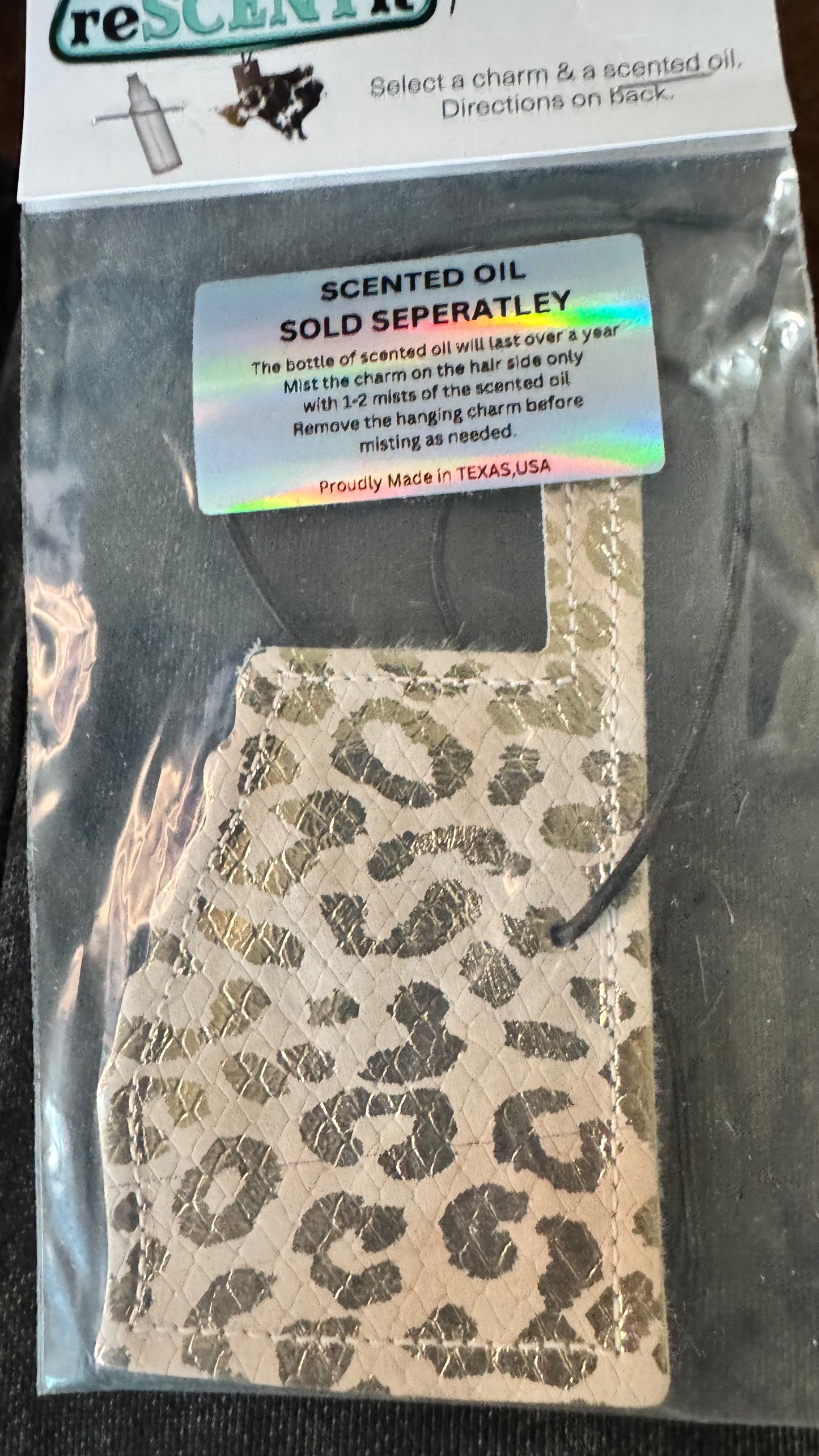 Oklahoma Car Freshener Charm