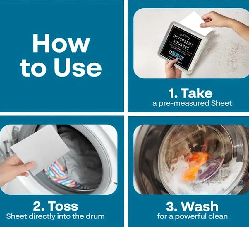 Dolly Laundry Detergent Sheets
