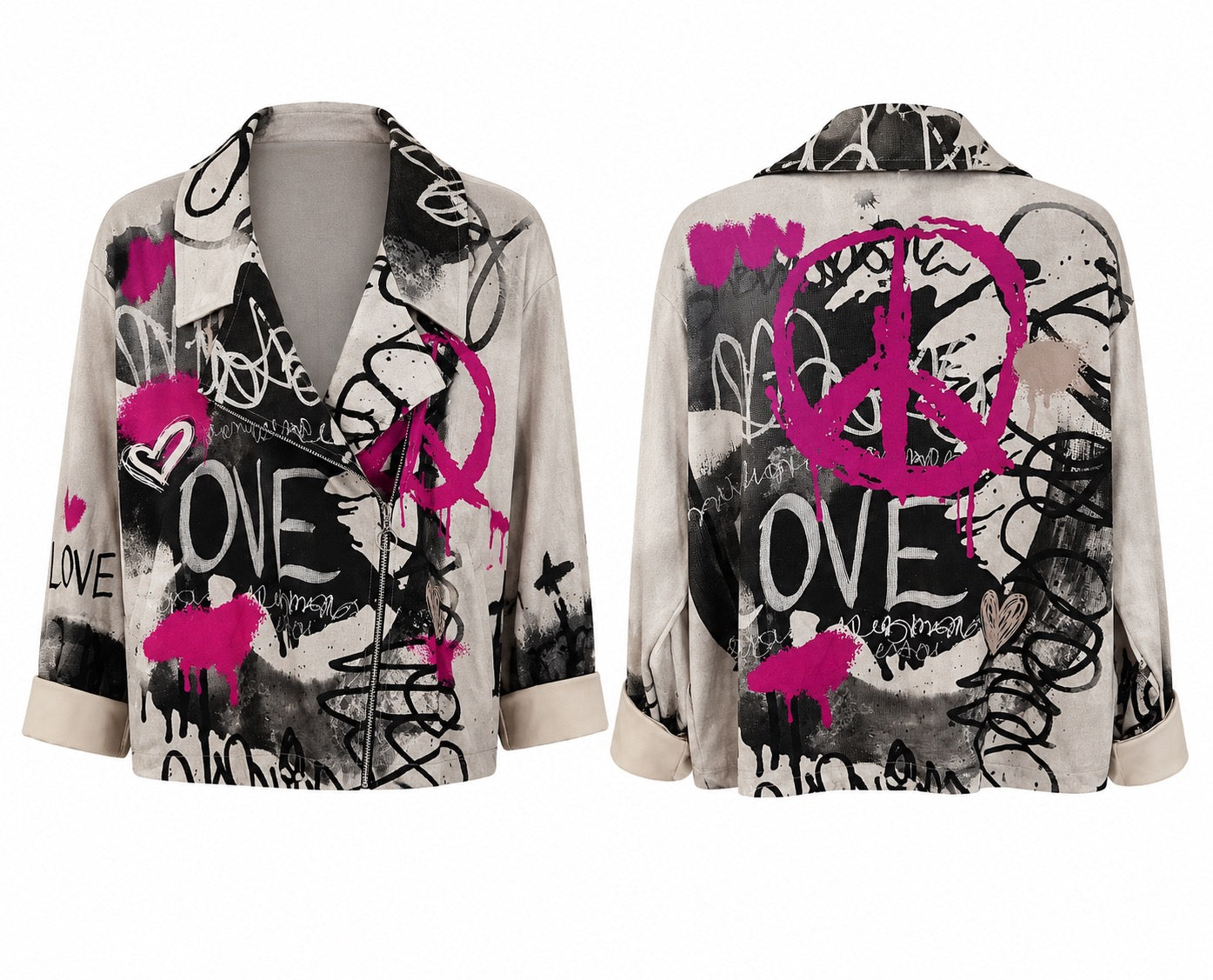Ramona Graffiti Statement Jacket