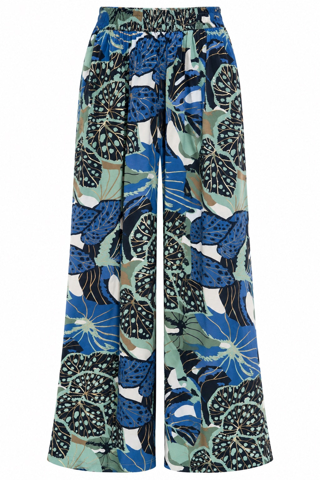 Isla Tropical Leaf Pants