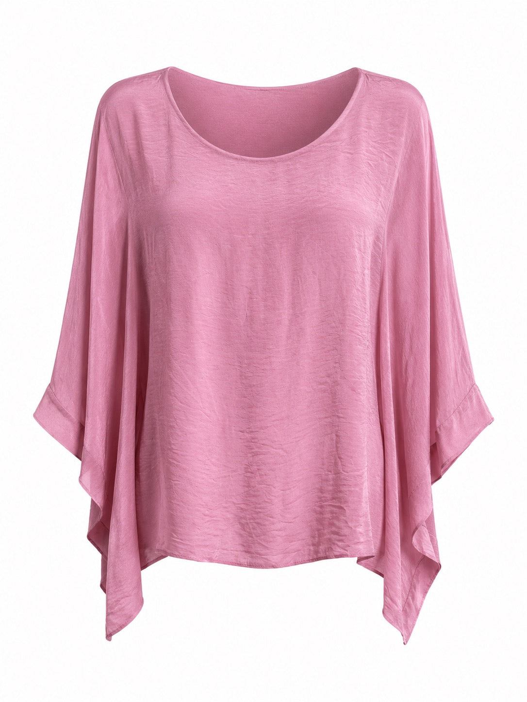 Clara Silk Top Rose O/S
