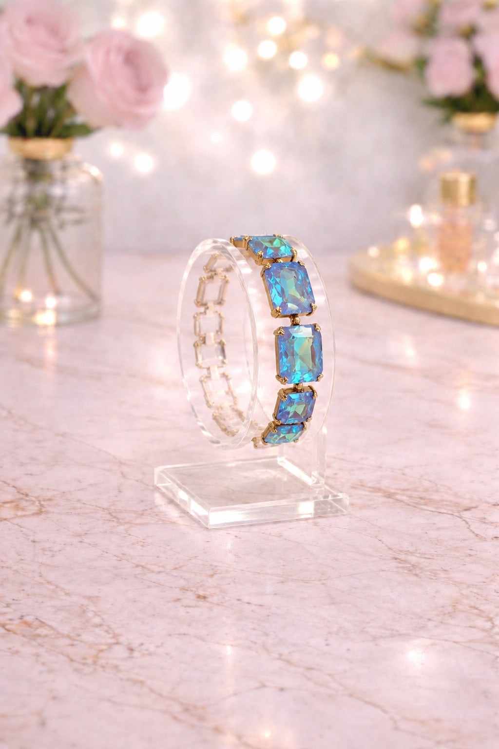 Light Blue Stone Bracelet