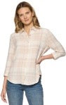 Mallard Woven Shirt Cream/Taupe - Medium