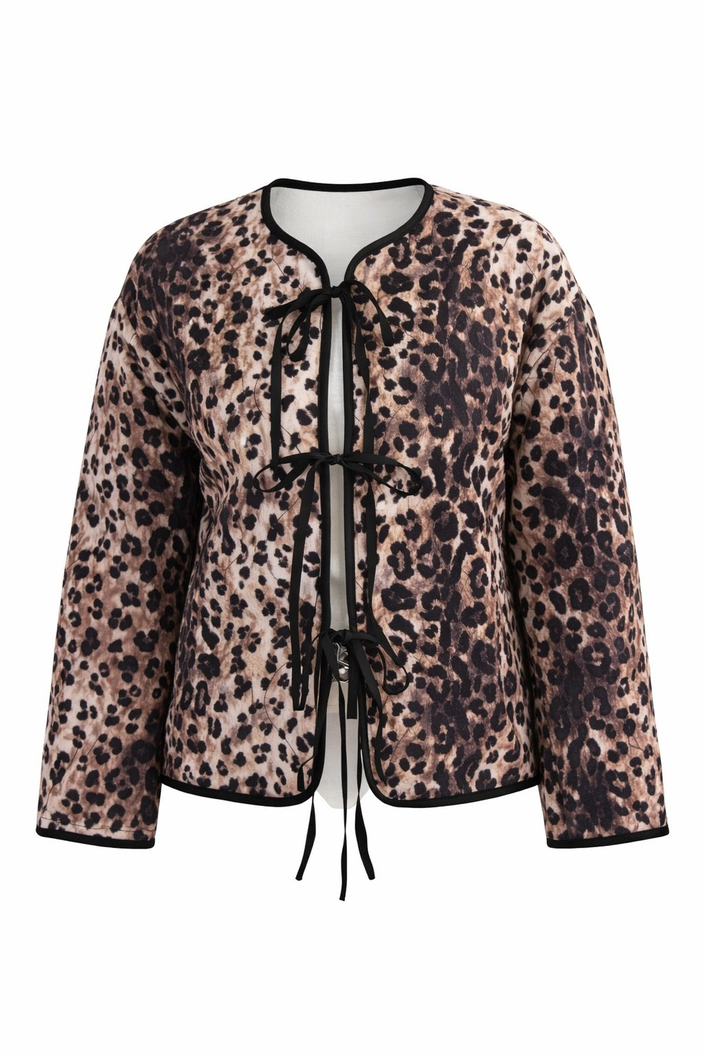 Sierra Animal Print Quilted Jacket