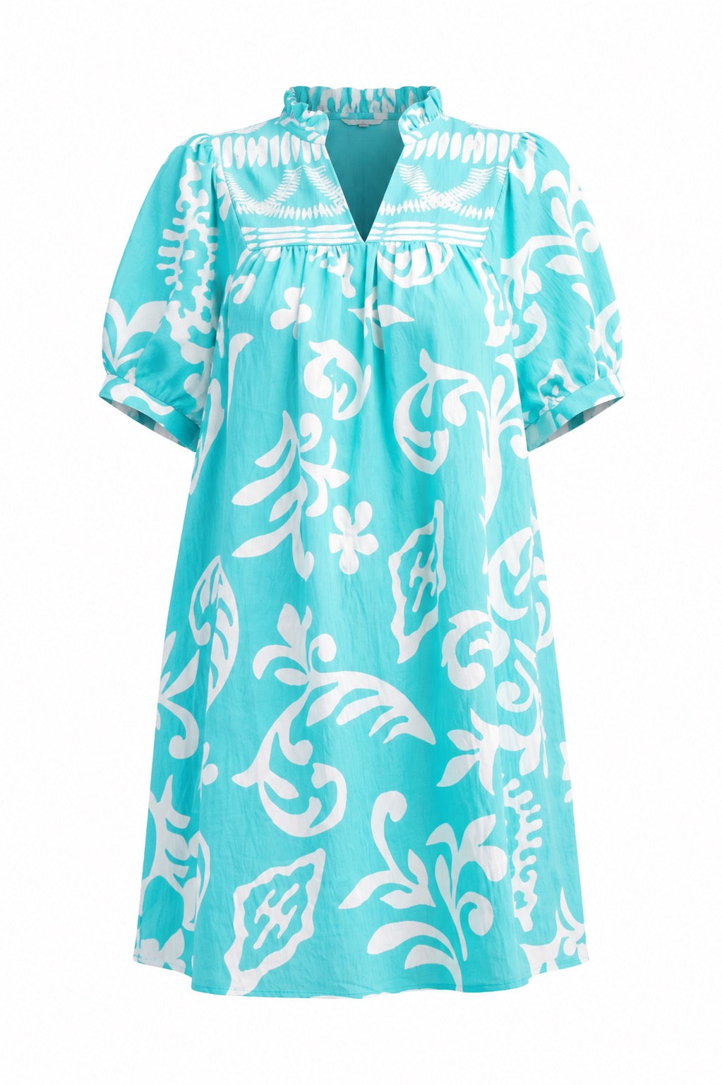 Lani Tropical Print Dress