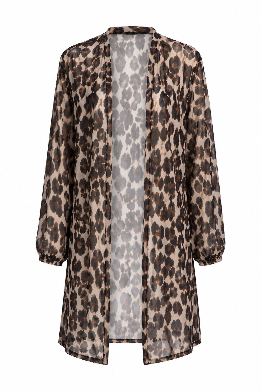 Wilder Leopard Sheer Tunic