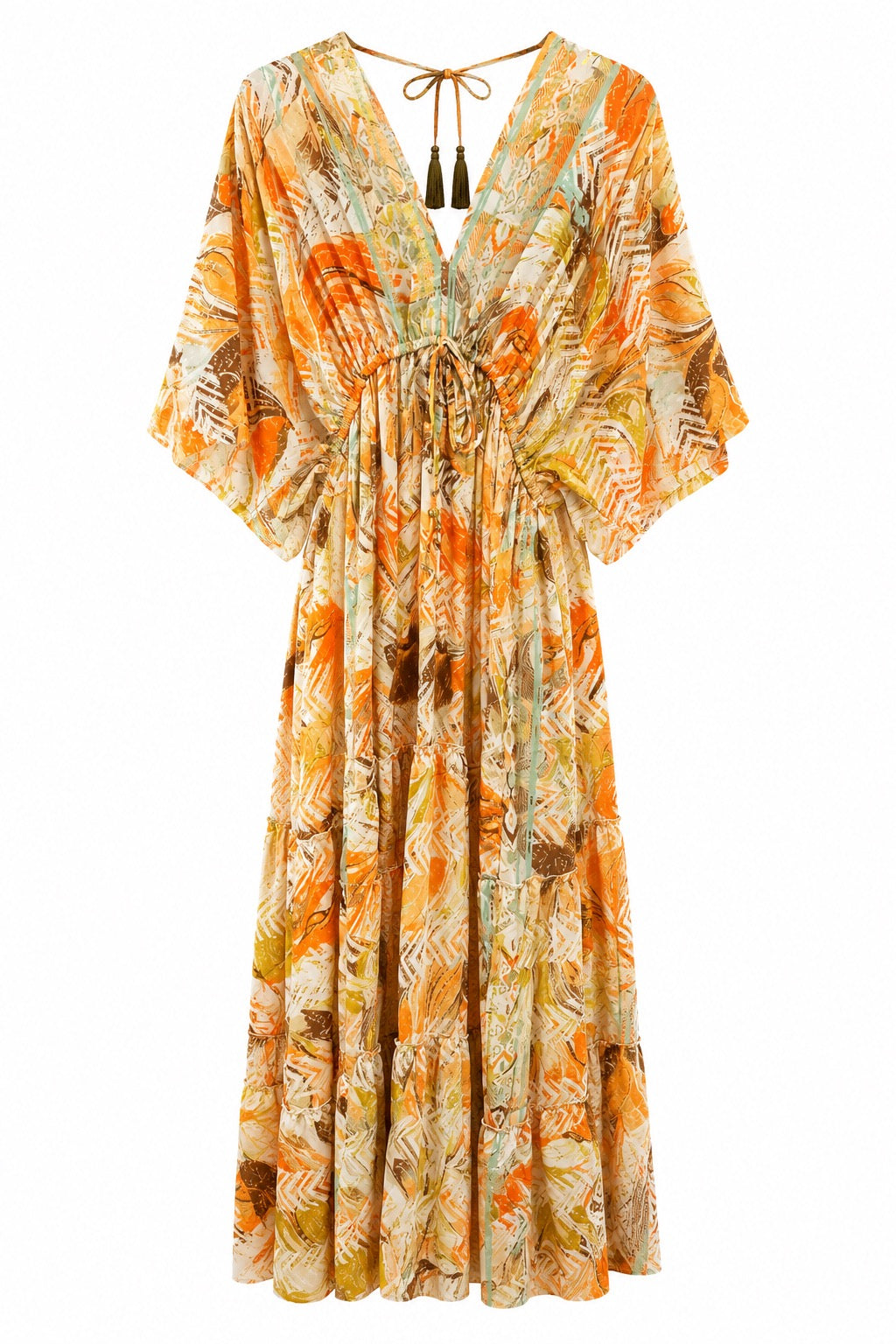 Isabella Heritage Print Dress O/S