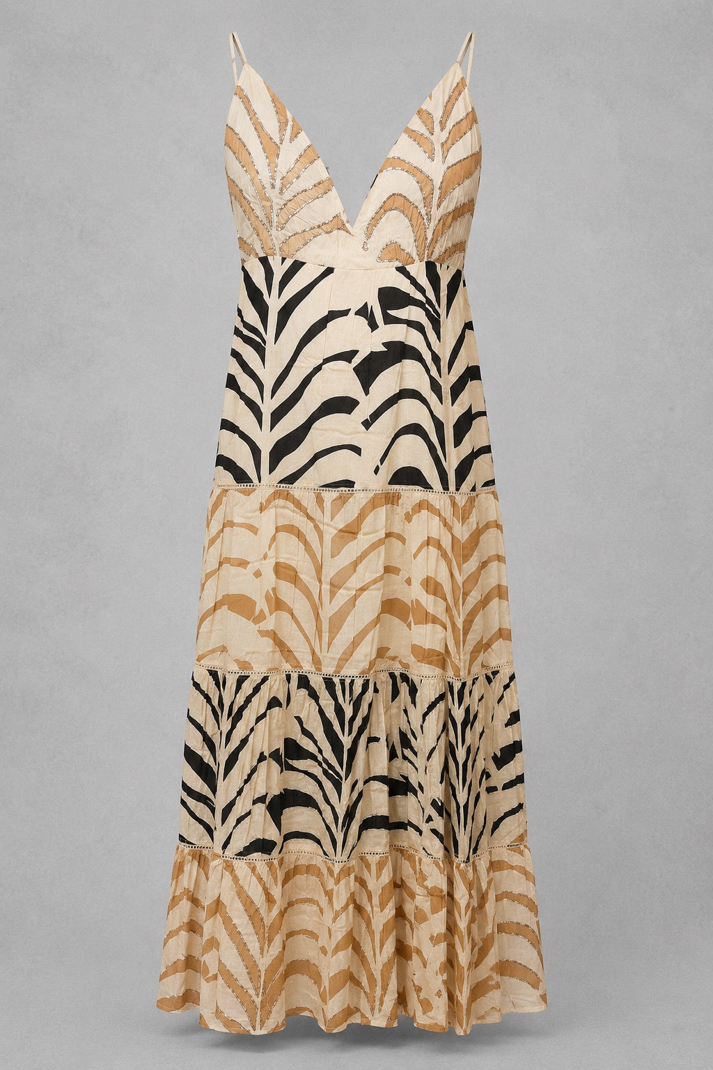 Bellamy Cream Zebra Multi Dress