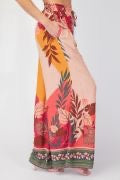 Selena Tropical Pant - Rose Green