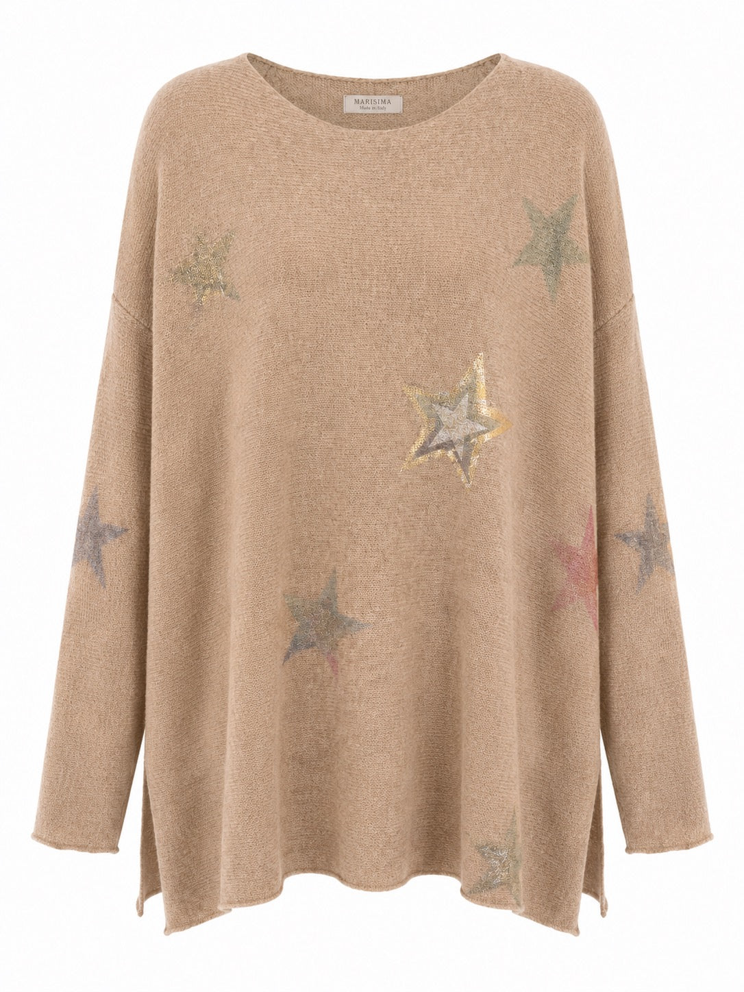 Sienna Soft knit sweater with star details