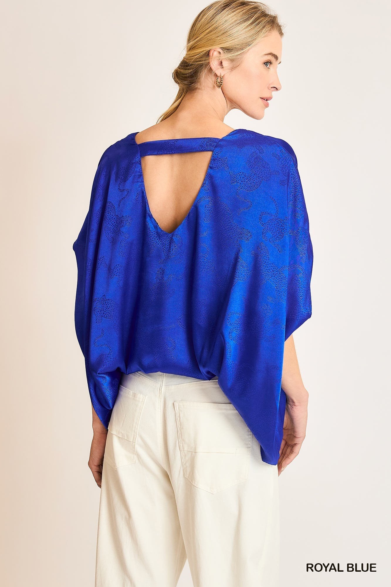 Kelsey Top Royal Blue