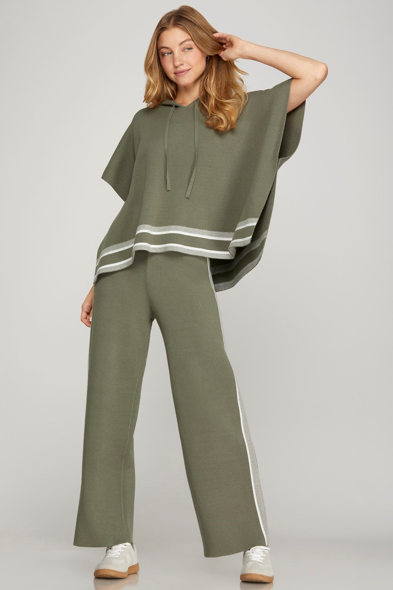 Bella Sweater Pants Olive