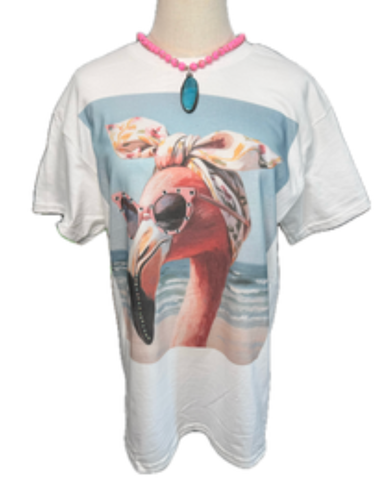 Indigo Blue - Beach Vibe Flamingo Top *Preorder*