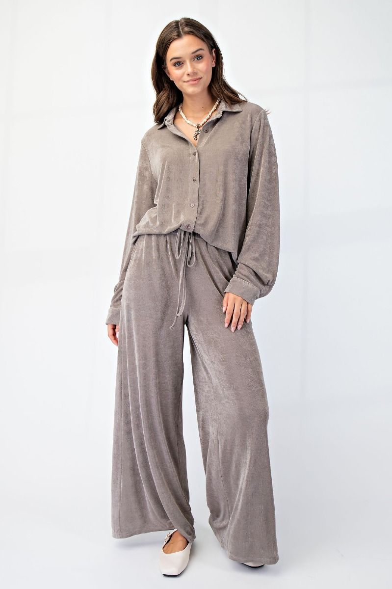 Freya Slinky Long Pants Ash