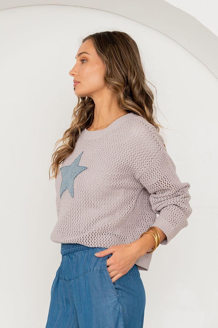 Maggie Star Design Knit Top