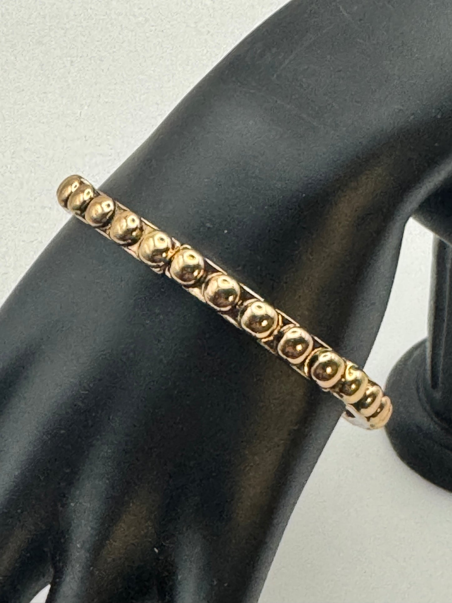 Small Gold Bubble Bracelet