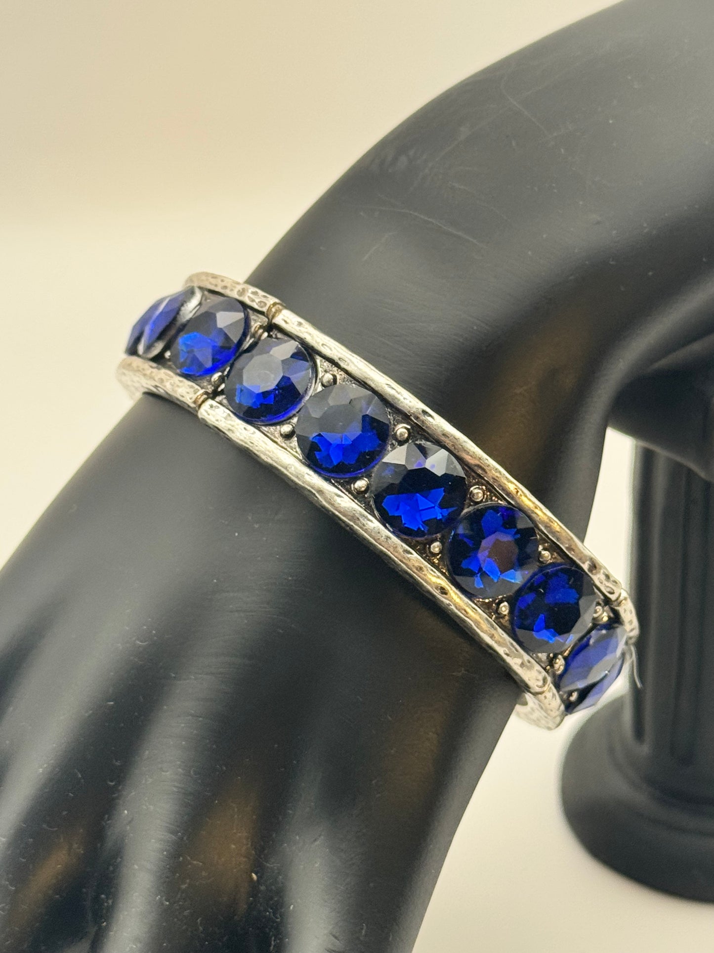 Dark Blue Crystal Bracelet