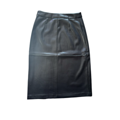 Faux Leather Pencil Skirt