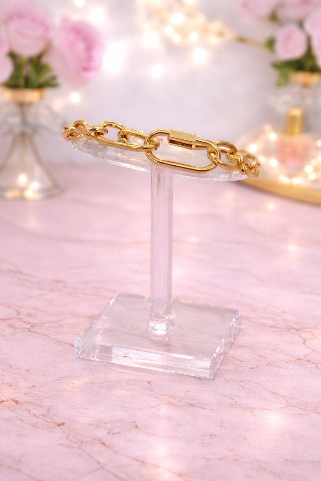 Gold Chain Bracelet
