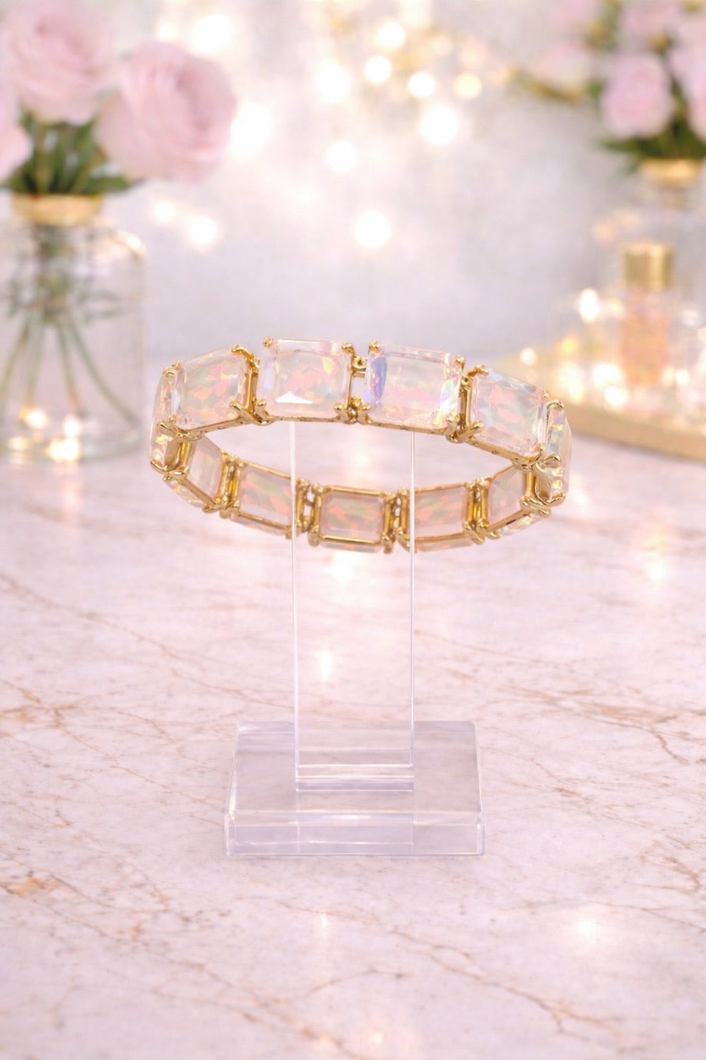 Pink Opal Bracelet