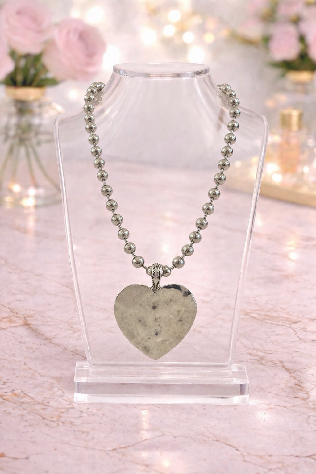 Silver Heart Necklace