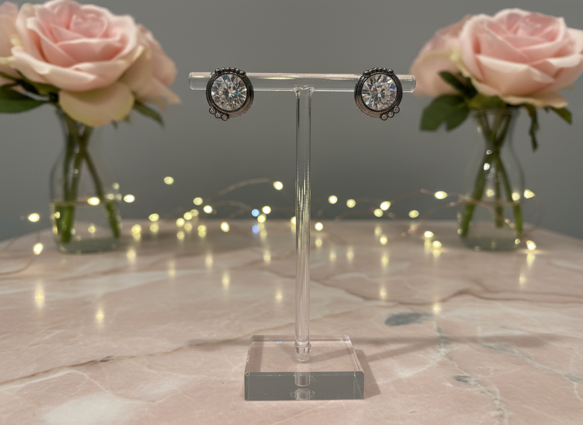 Silpada Sterling Silver Circle Earrings