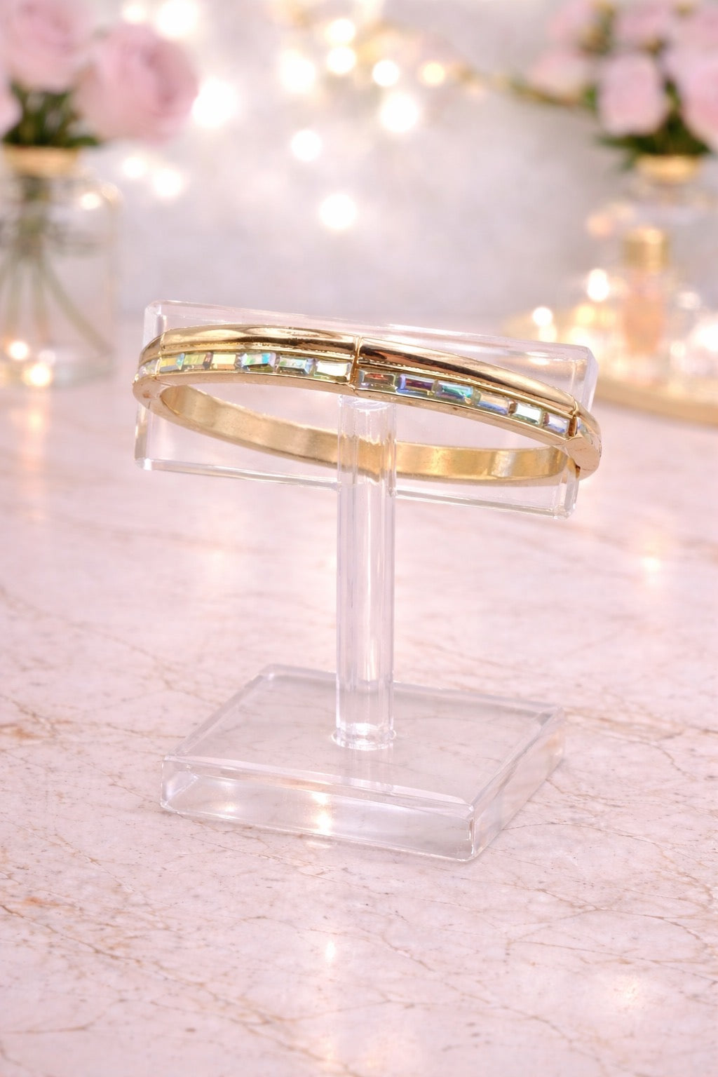 AB Stone Gold Bracelet