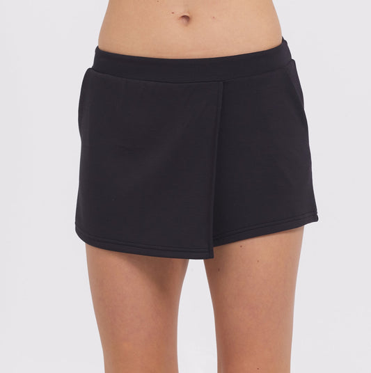Betty Fleece Asymmetrical Skort