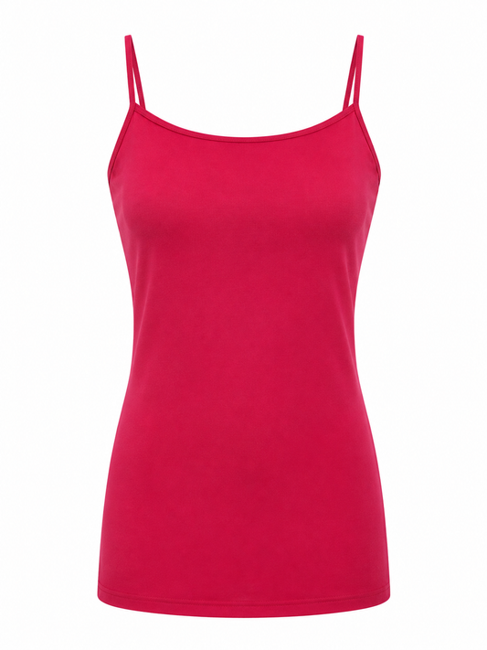 Ava Essential Cami Top O/S - Red