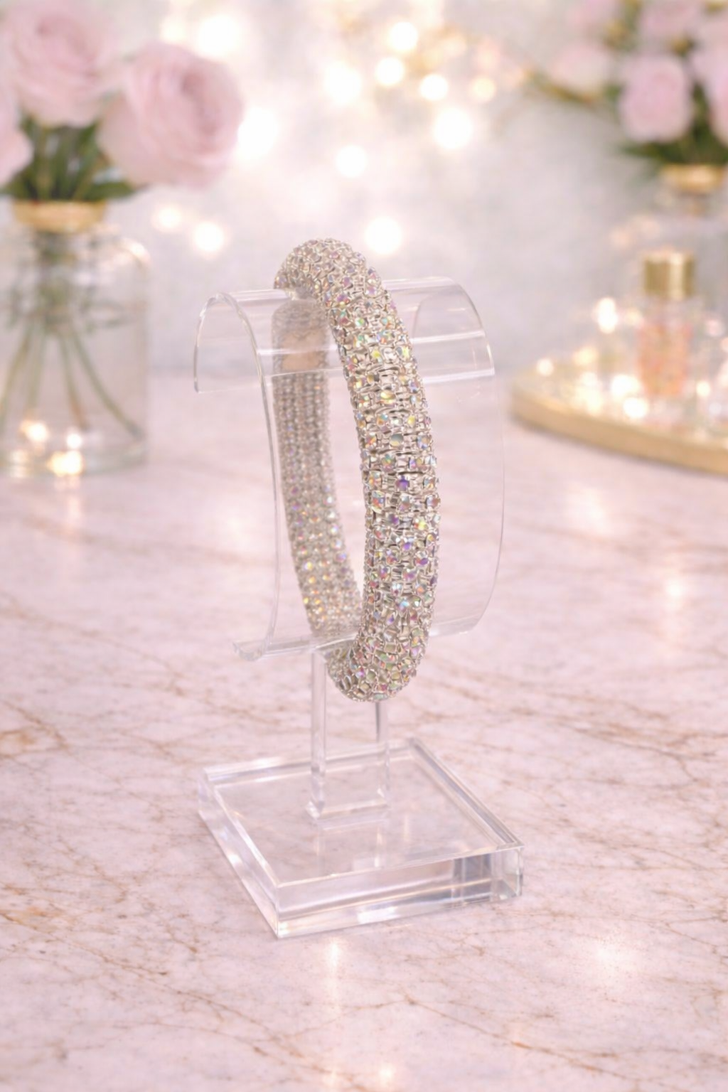Silver Crystal Bracelet