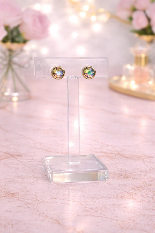 AB Circle Earrings