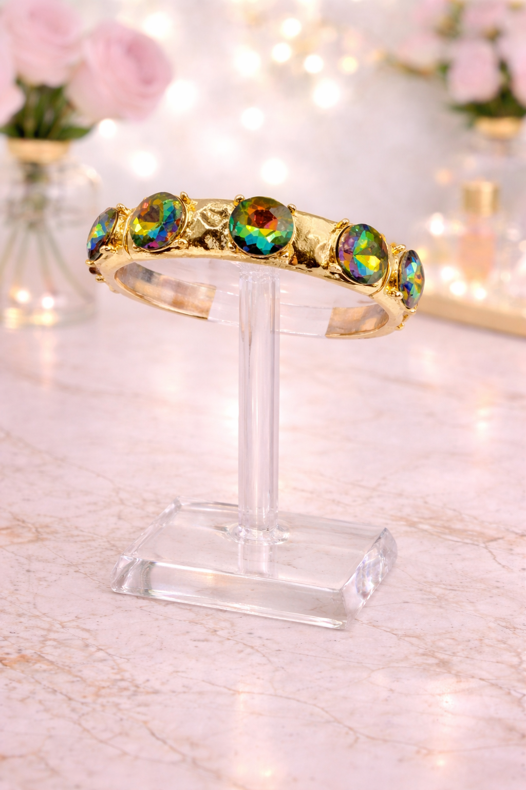 Foiled Gold Volcano Bracelet