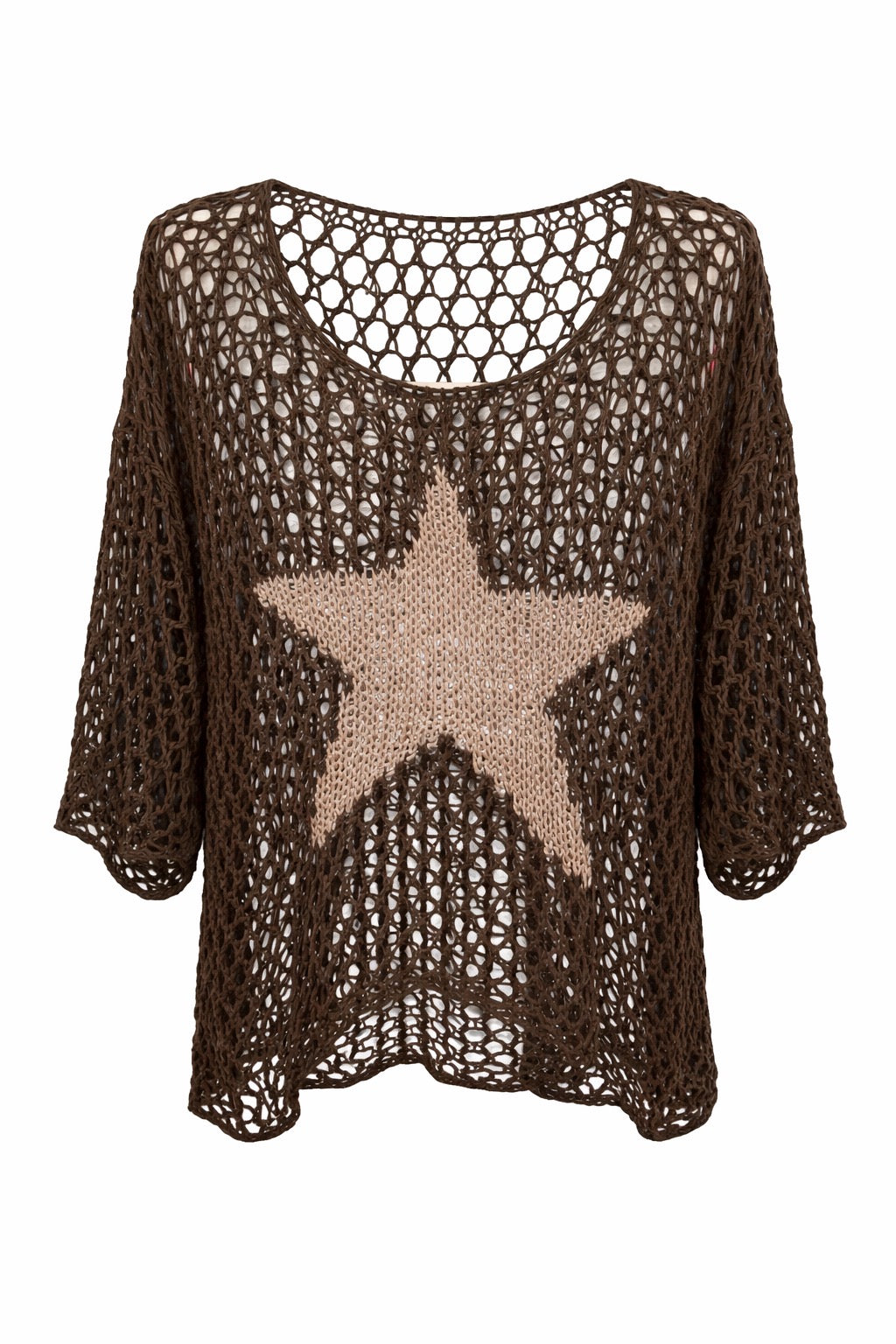 Starla Brown with Gold Star Top