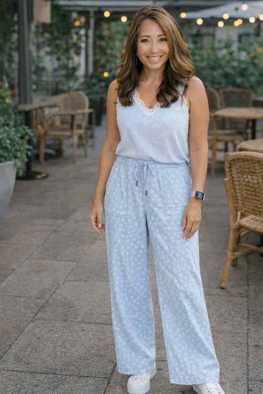 Triana Floral Wide Leg