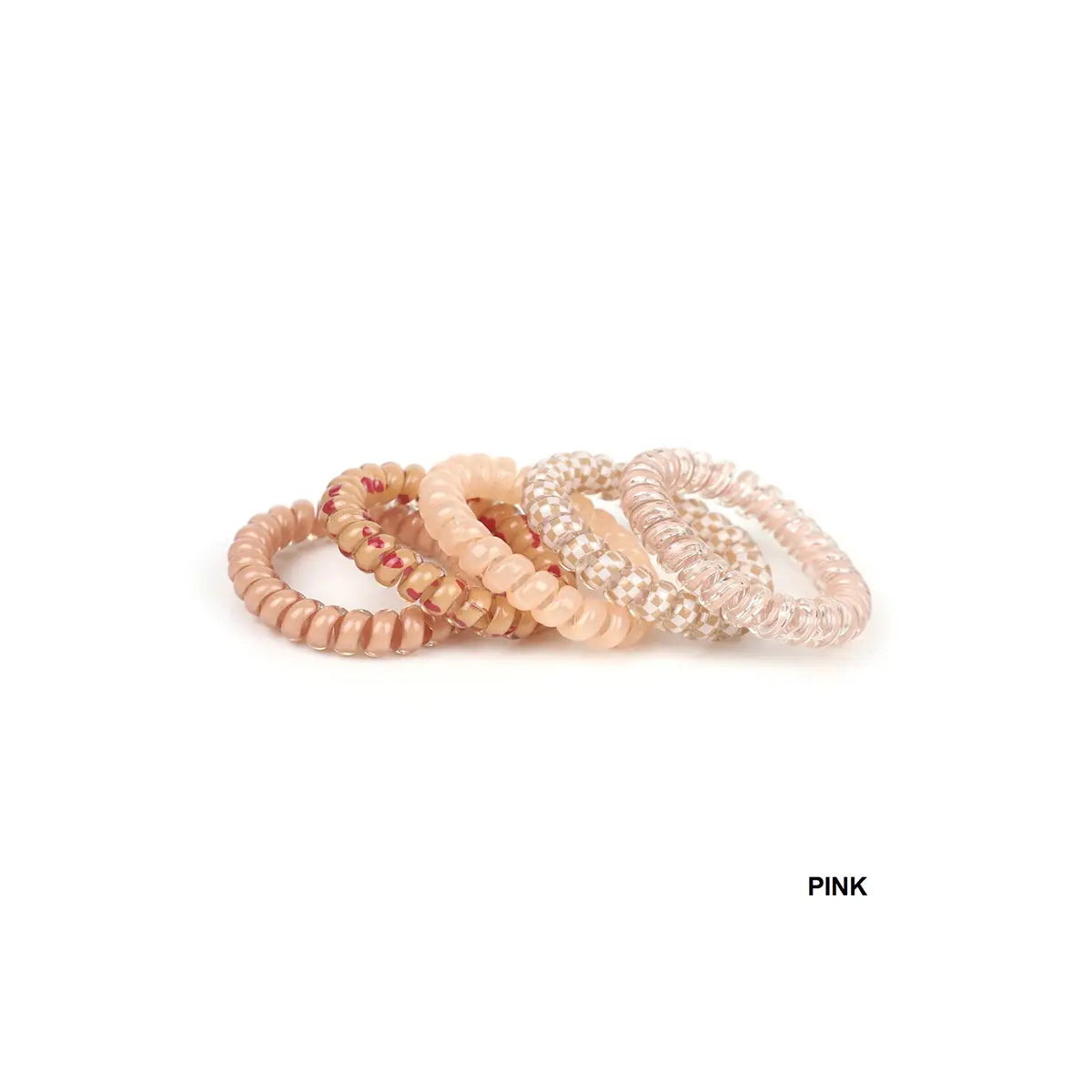 Pink Assorted Hair Ties