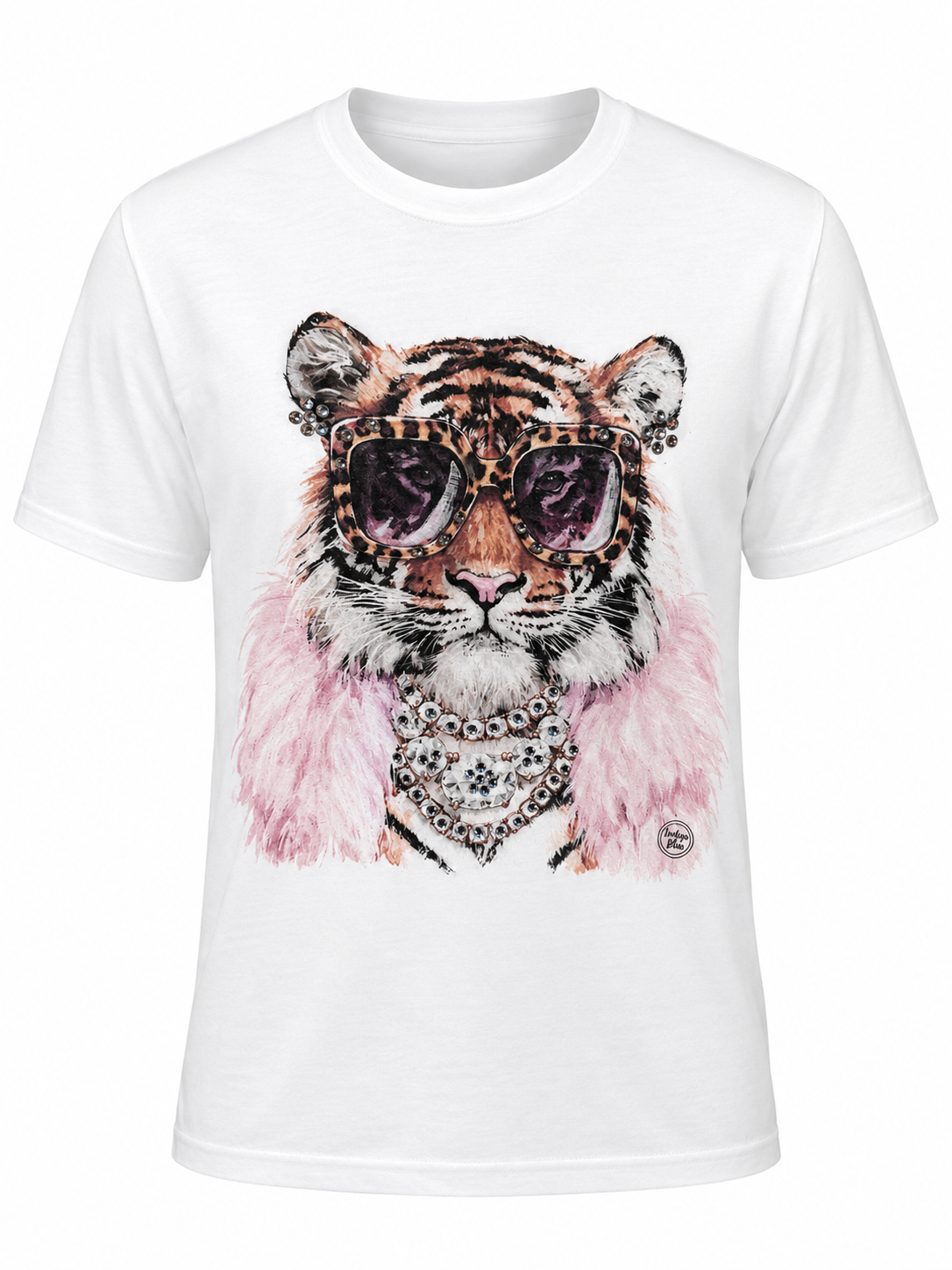 Indigo Blue - Too Glam to Growl Top *Preorder*